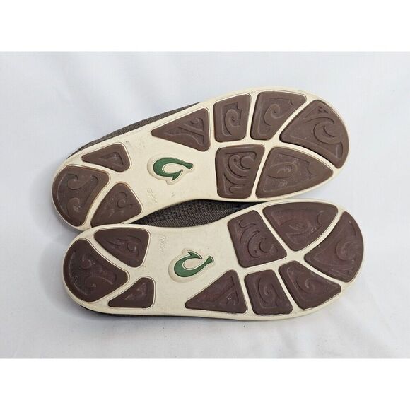 OLUKAI Nohea Mesh Island Slip-On Shoes Casual Brown Mens Size 8 - Picture 7 of 9